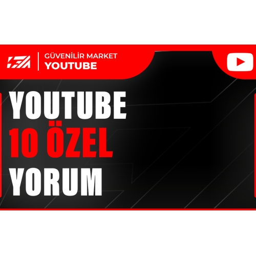  10 Yorum Youtube - HIZLI BÜYÜME